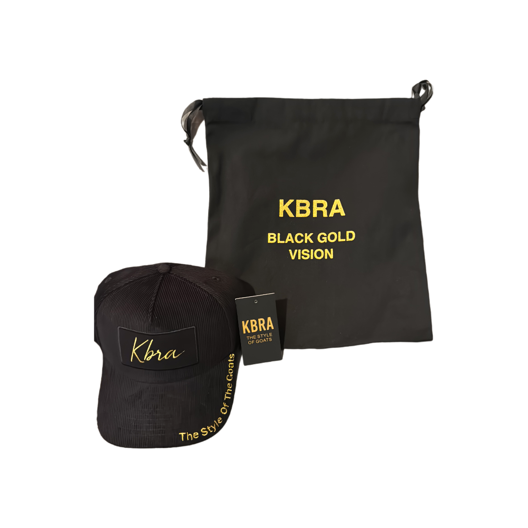 KBRA Black Gold Vision caps